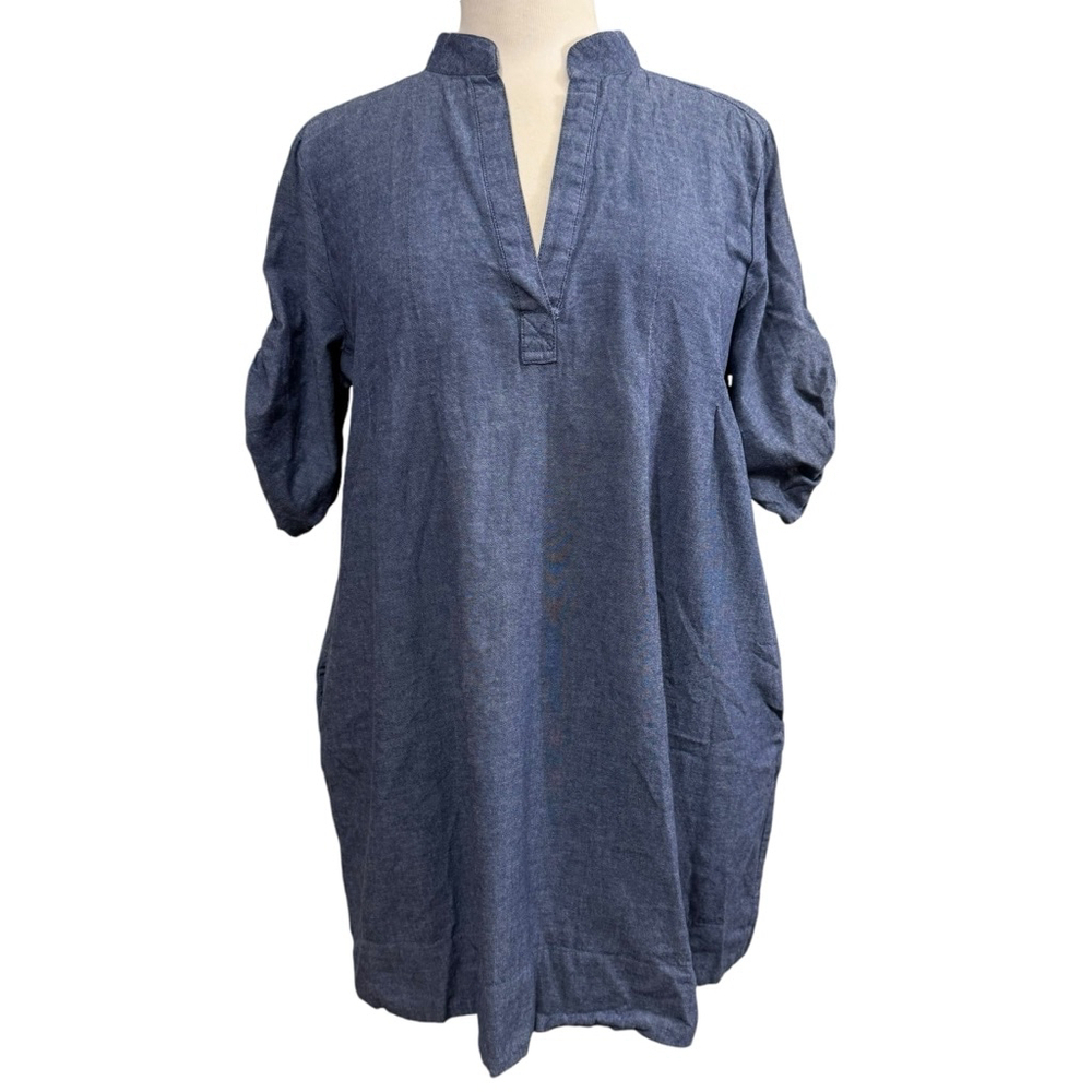 Women's WD-NY Denim Tunic L Blue